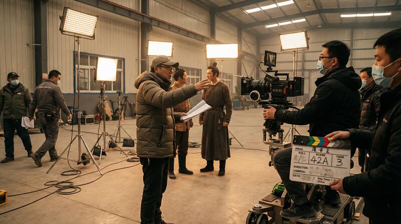 色虎硬核出圈视频：古装制作